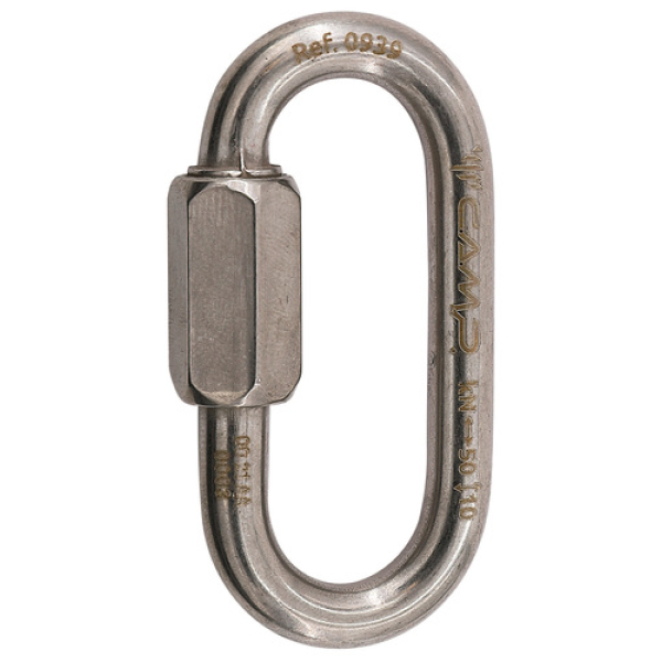 CAMP 8mm Oval Quick Link - Stainless Steel