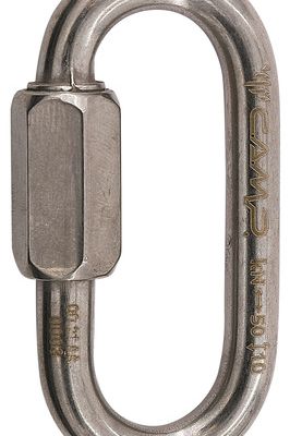 CAMP 8mm Oval Quick Link – Stainless Steel