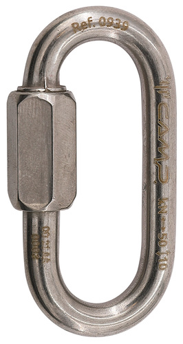 CAMP 8mm Oval Quick Link – Stainless Steel