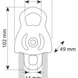 CAMP Dryad Pulley