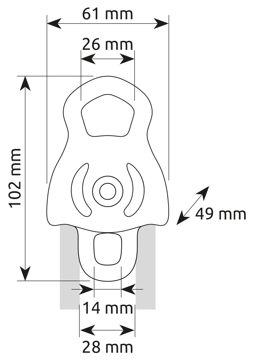 CAMP Dryad Pulley