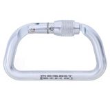 Omega Pacific MOAB 1/2″ Steel Large D Screw-Lok NFPA Carabiner