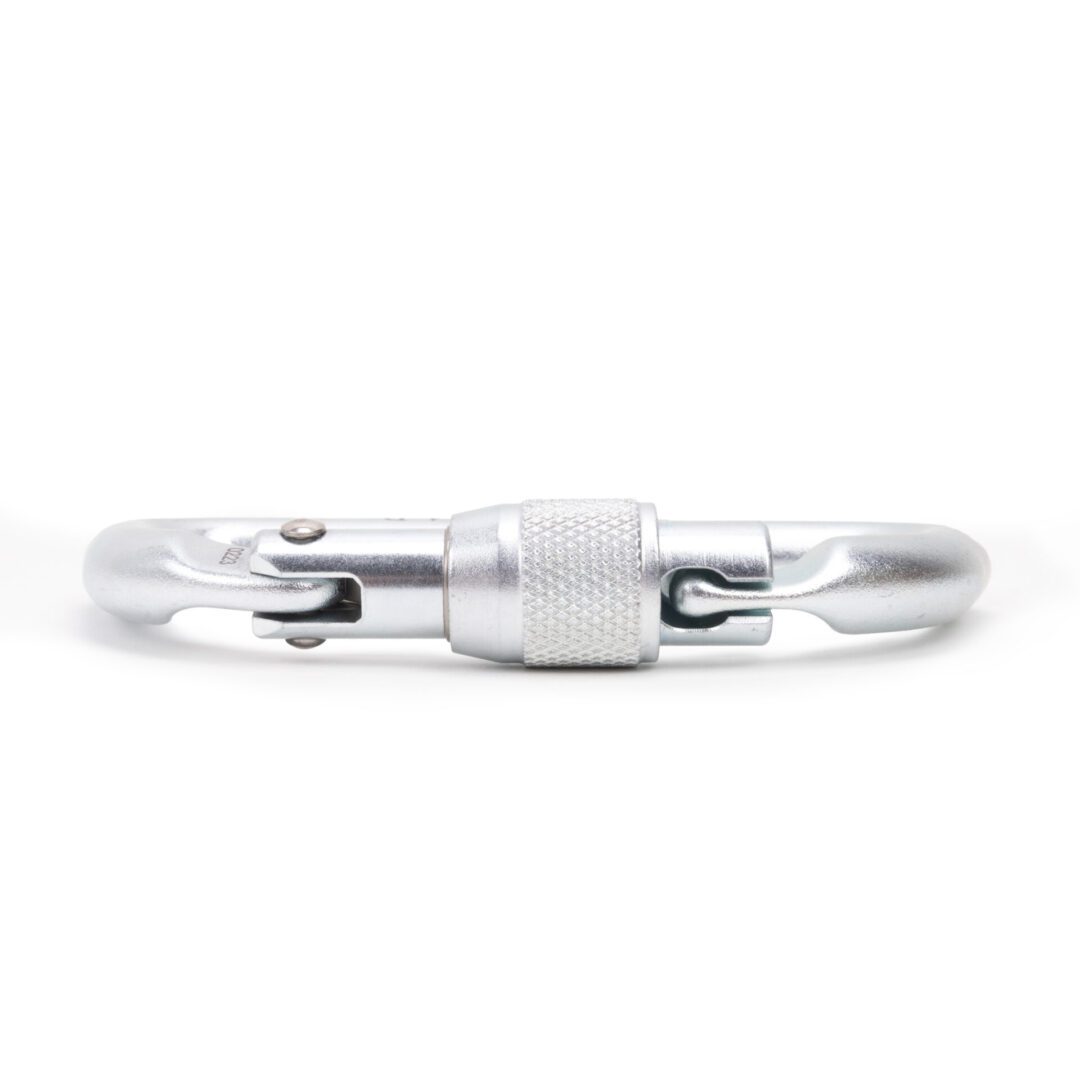 Omega Pacific MOAB 1/2″ Steel Large D Screw-Lok NFPA Carabiner