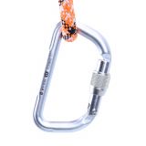 Omega Pacific MOAB 1/2″ Steel Large D Screw-Lok NFPA Carabiner