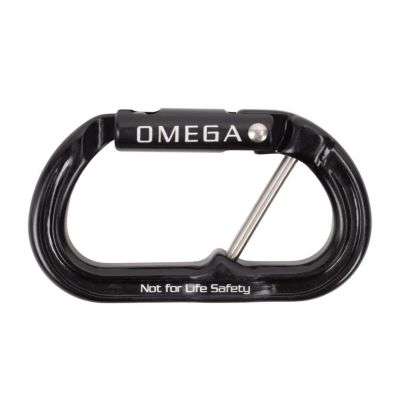 Omega Pacific Micro Raider+ Captive Aluminum Straightgate Carabiner