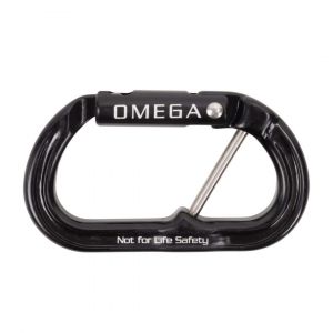 Omega Pacific Micro Raider+ Captive Aluminum Straightgate Carabiner