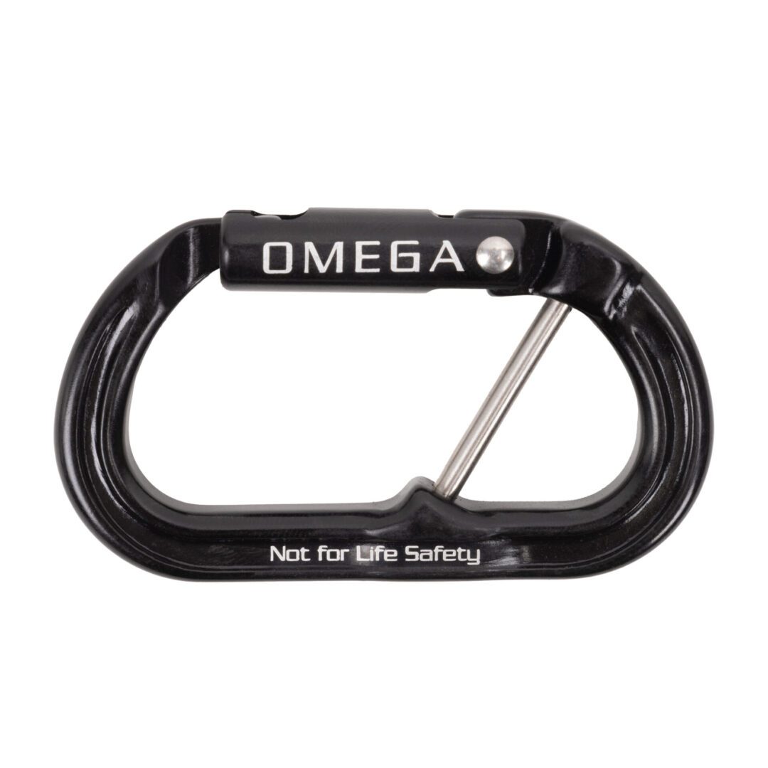Omega Pacific Micro Raider+ Captive Aluminum Straightgate Carabiner