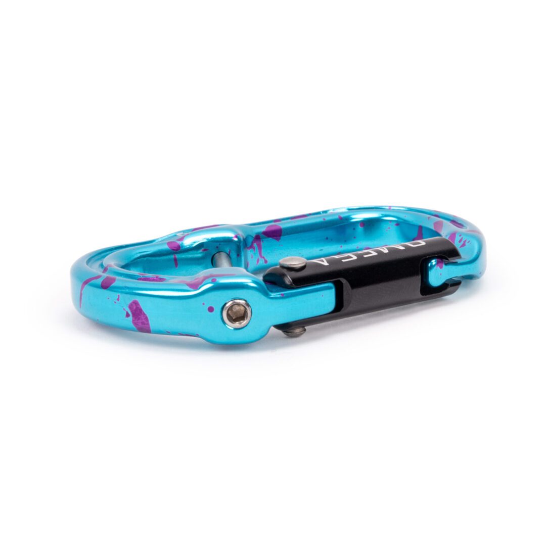 Omega Pacific Micro Raider+ Captive Aluminum Straightgate Carabiner