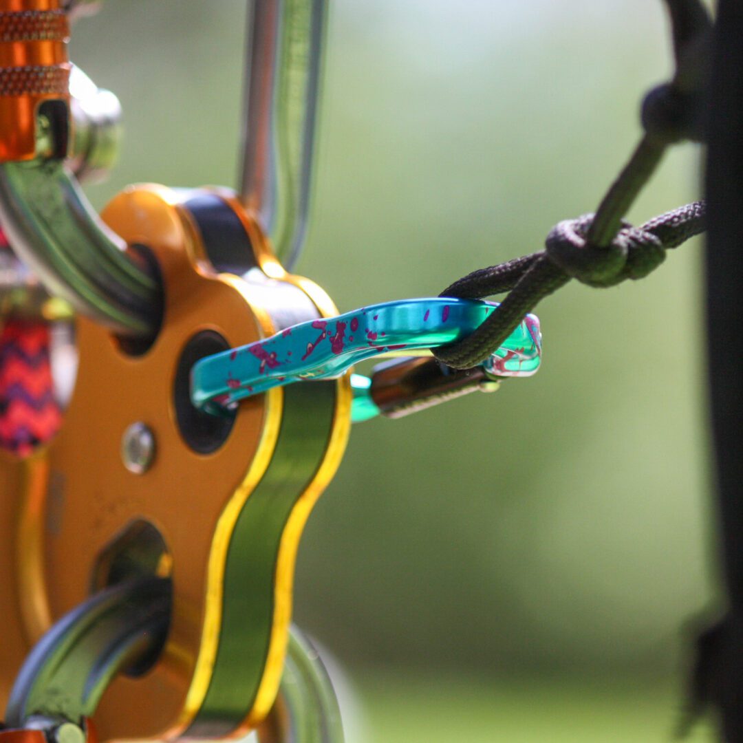 Omega Pacific Micro Raider+ Captive Aluminum Straightgate Carabiner