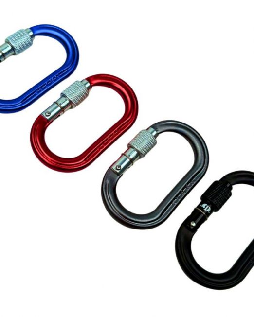 Omega Pacific Micro Raider Aluminum Screw-Lok Carabiner