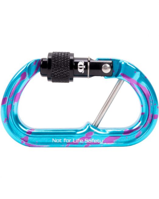 Omega Pacific Micro Raider Captive Aluminum Screw-Lok Carabiner