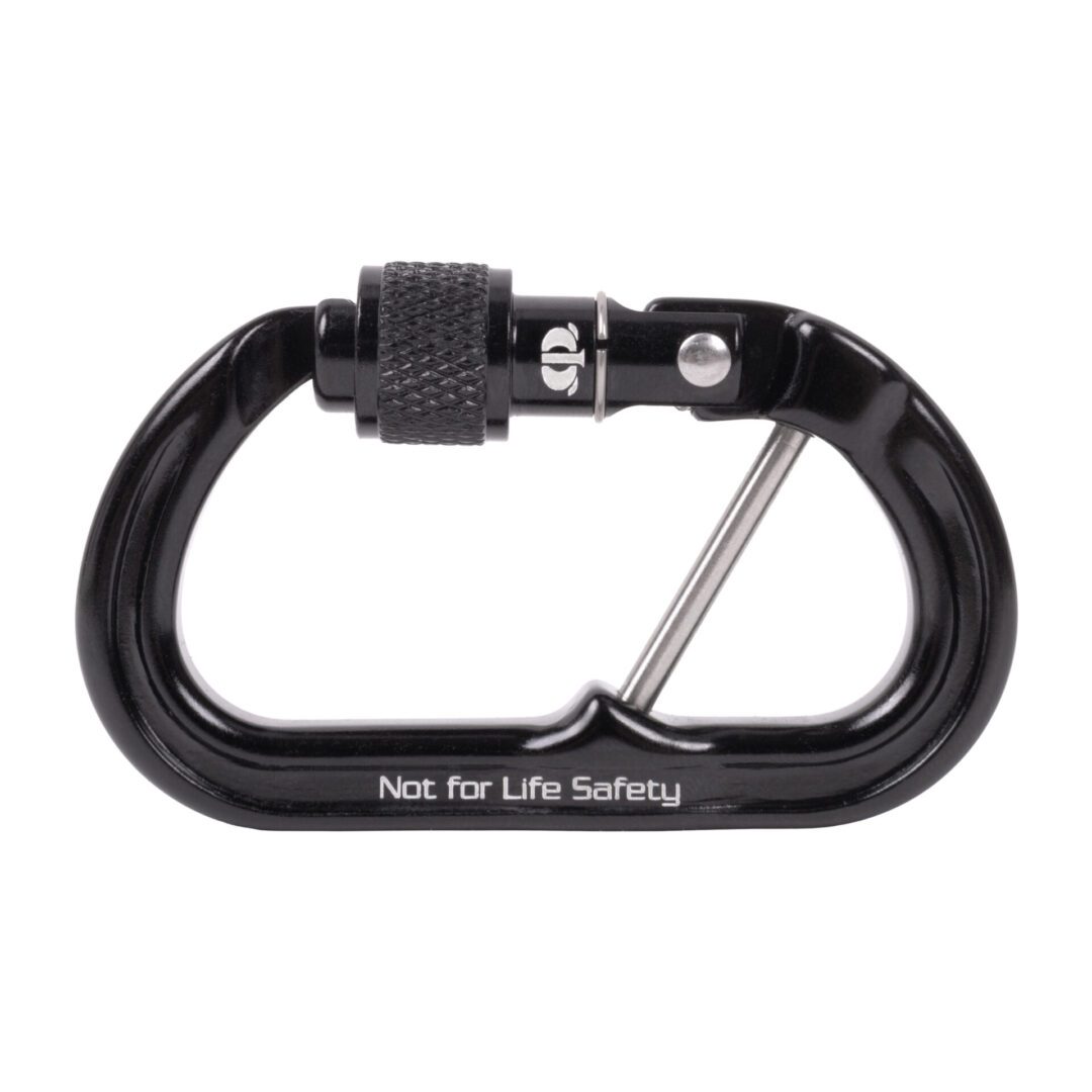 Omega Pacific Micro Raider Captive Aluminum Screw-Lok Carabiner