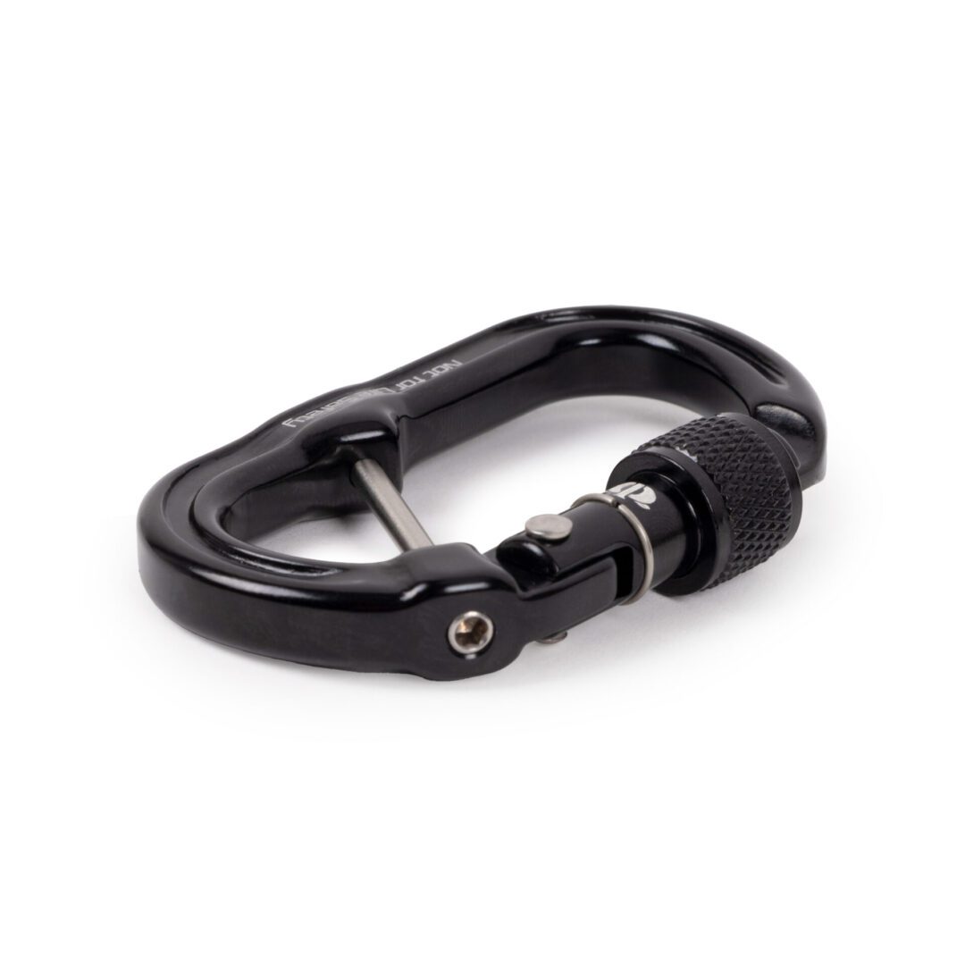 Omega Pacific Micro Raider Captive Aluminum Screw-Lok Carabiner