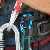 Omega Pacific Micro Raider Captive Aluminum Screw-Lok Carabiner