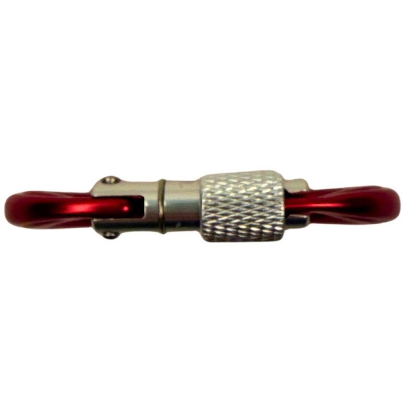 Micro Raider Aluminum Screw-Lok Carabiner