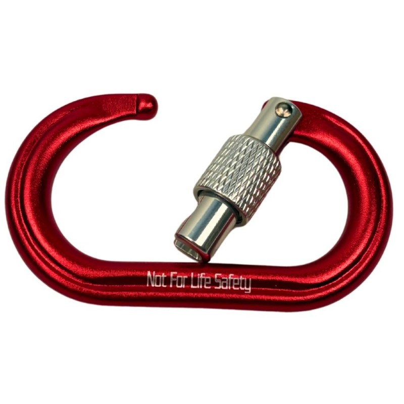 Micro Raider Aluminum Screw-Lok Carabiner