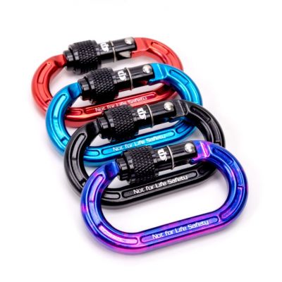 Micro Raider Aluminum Screw-Lok Carabiner