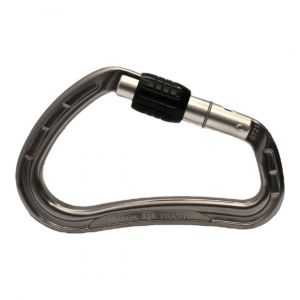 Omega Pacific Phantom Aluminum Screw-Lok Carabiner – Gunmetal