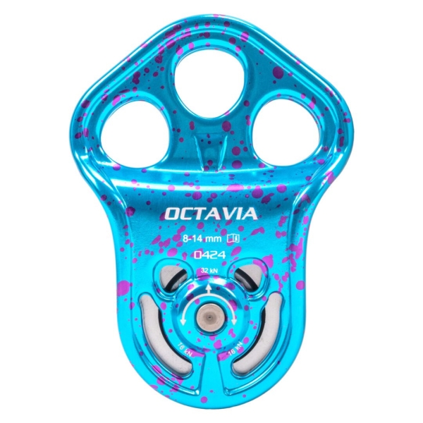 Omega Pacific Octavia Triple Attachment Pulley - Blue Crush