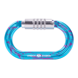 Omega Pacific Raider Aluminum 3-Stage Quik-Lok NFPA Carabiner – Blue Crush