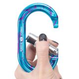 Omega Pacific Raider Aluminum 3-Stage Quik-Lok NFPA Carabiner – Blue Crush