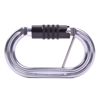 Omega Pacific Raider Aluminum 3-Stage Quik-Lok W/Captive Eye NFPA Carabiner – Gunmetal