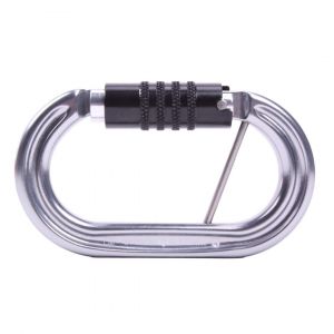 Omega Pacific Raider Aluminum 3-Stage Quik-Lok W/Captive Eye NFPA Carabiner – Gunmetal