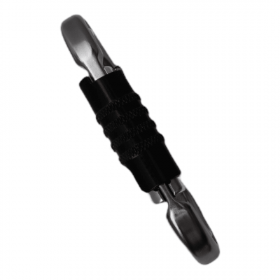 Omega Pacific Raider Aluminum 3-Stage Quik-Lok W/Captive Eye NFPA Carabiner – Gunmetal