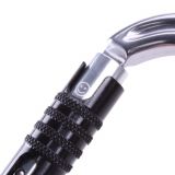 Omega Pacific Raider Aluminum 3-Stage Quik-Lok W/Captive Eye NFPA Carabiner – Gunmetal