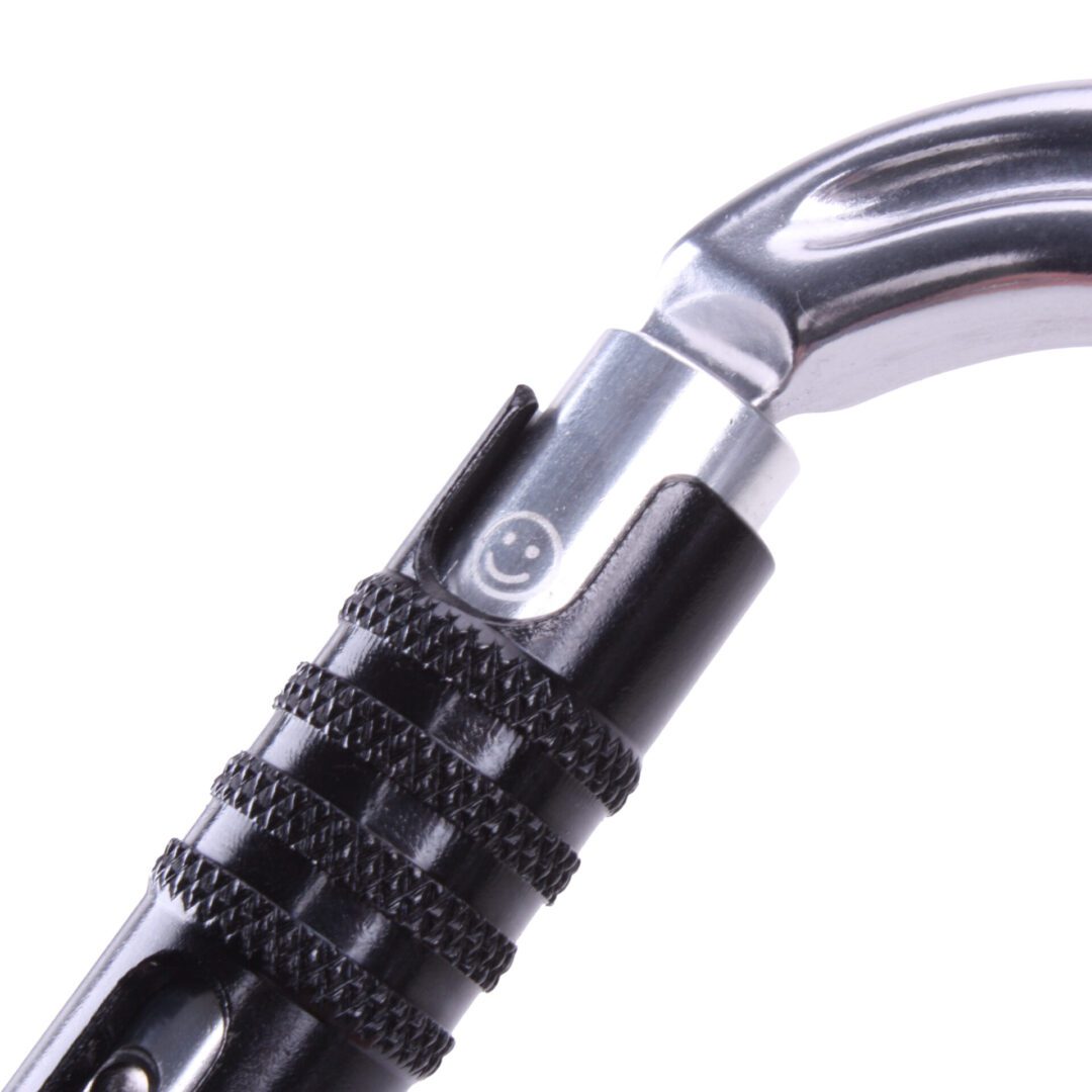 Omega Pacific Raider Aluminum 3-Stage Quik-Lok W/Captive Eye NFPA Carabiner – Gunmetal