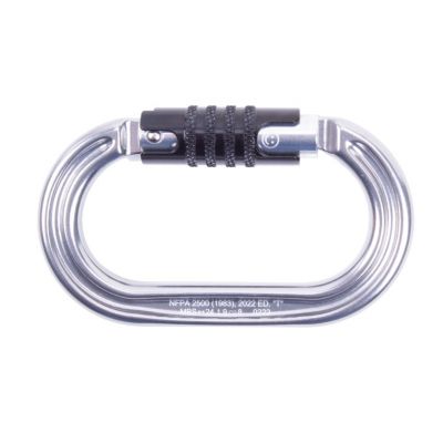 Omega Pacific Raider Aluminum 3-Stage Quik-Lok NFPA Carabiner – Gunmetal