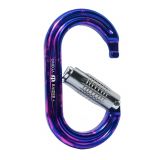 Omega Pacific Raider+ Aluminum 3-Stage Quik-Lok Carabiner – Ultra-Violet