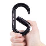 Custom Omega Pacific Black Raider 3-Stage Quik-Lok Carabiner NFPA (Pack Of 5)