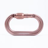 Omega Pacific Raider Tactical Oval Screw-Lok Carabiner – Sand Tan
