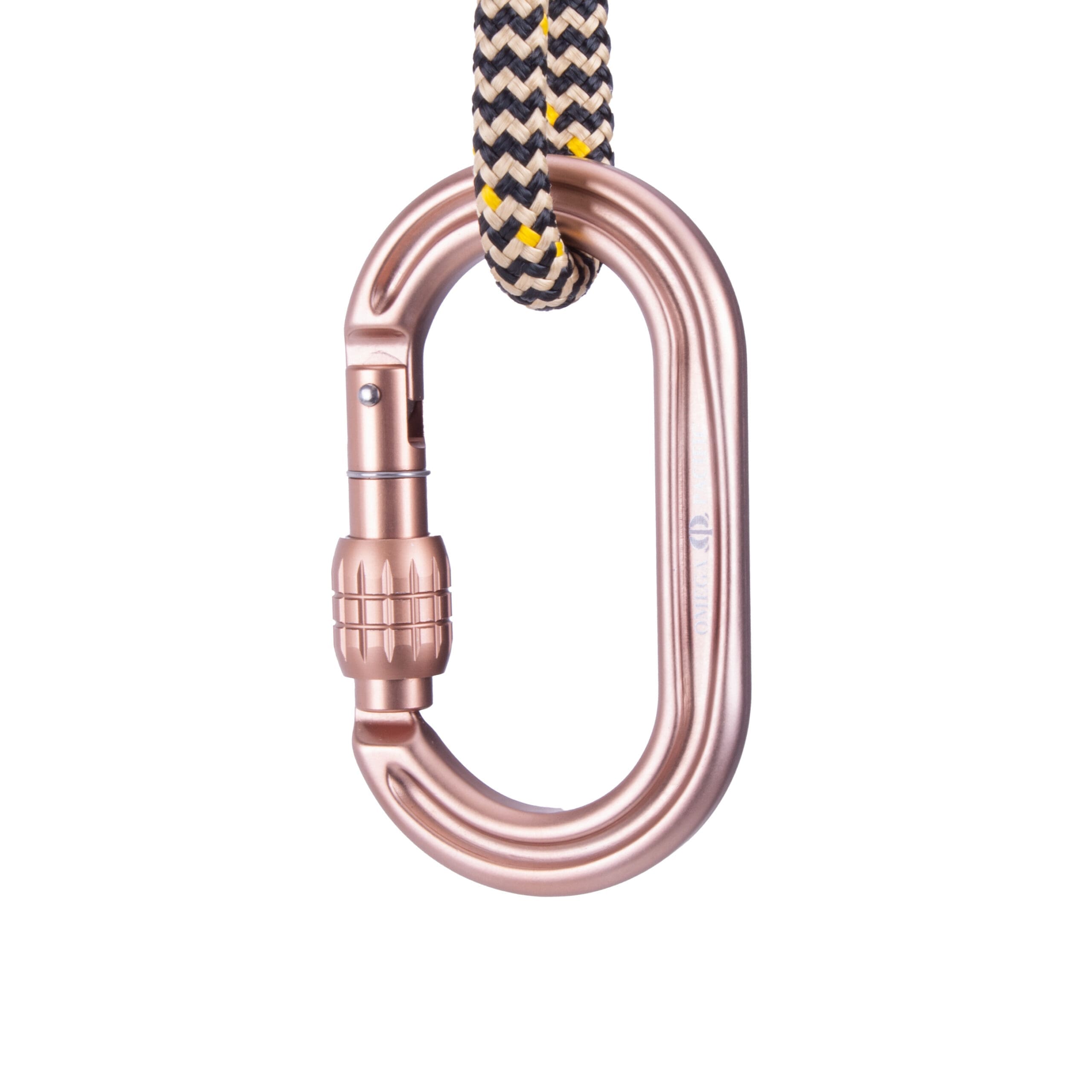 Omega Pacific Raider Tactical Oval Screw-Lok Carabiner – Sand Tan
