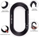 Custom Omega Pacific Raider Straight Gate Carabiner (Pack Of 5)