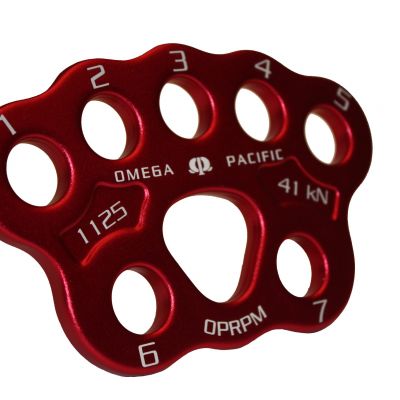 Omega Pacific Medium Aluminum NFPA Rigging Plate