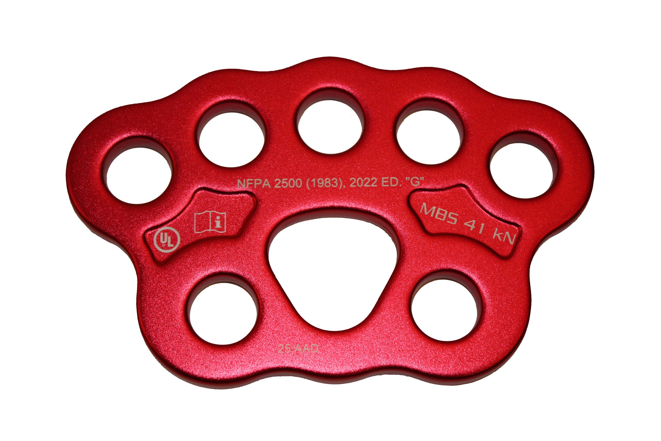 Omega Pacific Medium Aluminum NFPA Rigging Plate