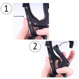 Omega Pacific Squatch Claw Aluminum Double Action Quik-Lok