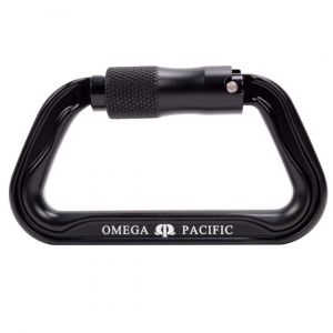 Custom Omega Pacific Standard D 3-Stage Quik-Lok Carabiner NFPA (Pack Of 5)