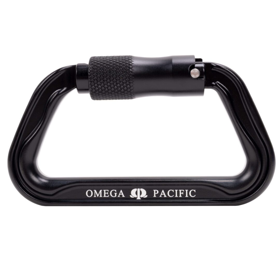Custom Omega Pacific Standard D 3-Stage Quik-Lok Carabiner NFPA (Pack Of 5)