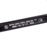 Omega Pacific Standard D Aluminum 3-Stage Quik-Lok NFPA Carabiner – Black