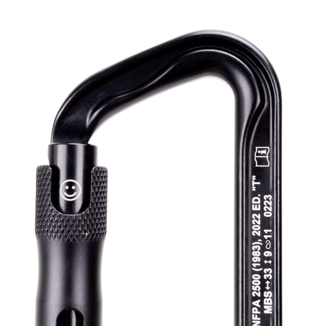 Custom Omega Pacific Standard D 3-Stage Quik-Lok Carabiner NFPA (Pack Of 5)