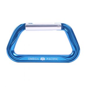 Custom Omega Pacific Standard D Straightgate Carabiner (Pack Of 5)