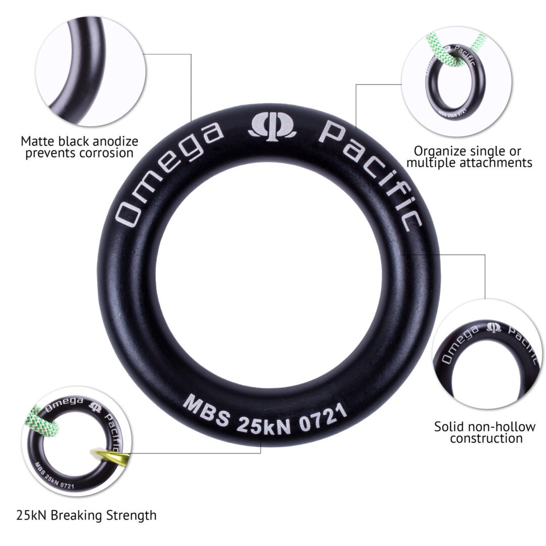 Omega Pacific Aluminum Rappel Rings