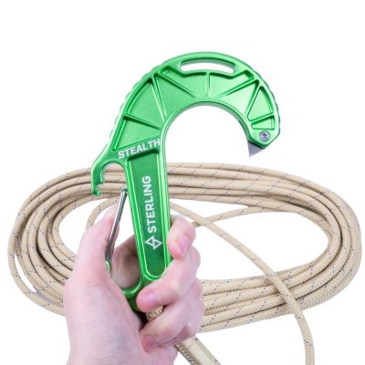 Sterling Stealth Escape Anchor Hook w/ 50′ of 8mm SafeTech