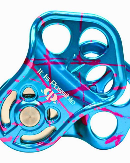 Omega Pacific Octavia Triple Attachment Pulley - Blue Crush