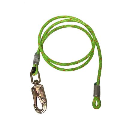 Rope Logic 1/2″ Wire Core Swivel Snap Flipline – 12′