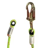 Rope Logic 1/2″ Wire Core Swivel Snap Flipline – 12′