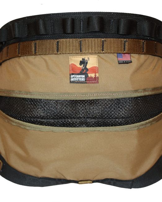 ACO Wood Deluxe Saddle - Coyote